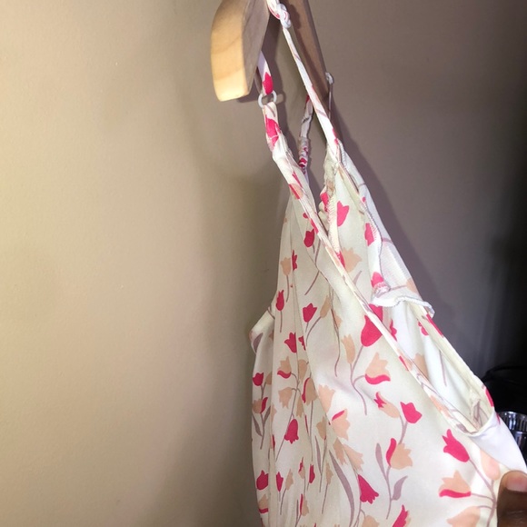 Lauren Conrad Pink Floral Spaghetti Strap Blouse - Picture 5 of 6